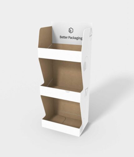 Three-tier display stands display boxes/stands mockup 175010