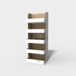 Display boxes/stands five floors mix & match mockup 175020