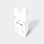 Polygonal boxes easy adhesive bottom mockup 180140