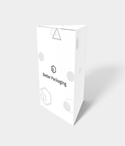 Polygonal boxes easy adhesive bottom mockup 180140