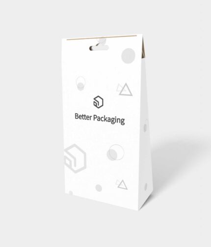 Polygonal boxes triangle cone mockup 180280