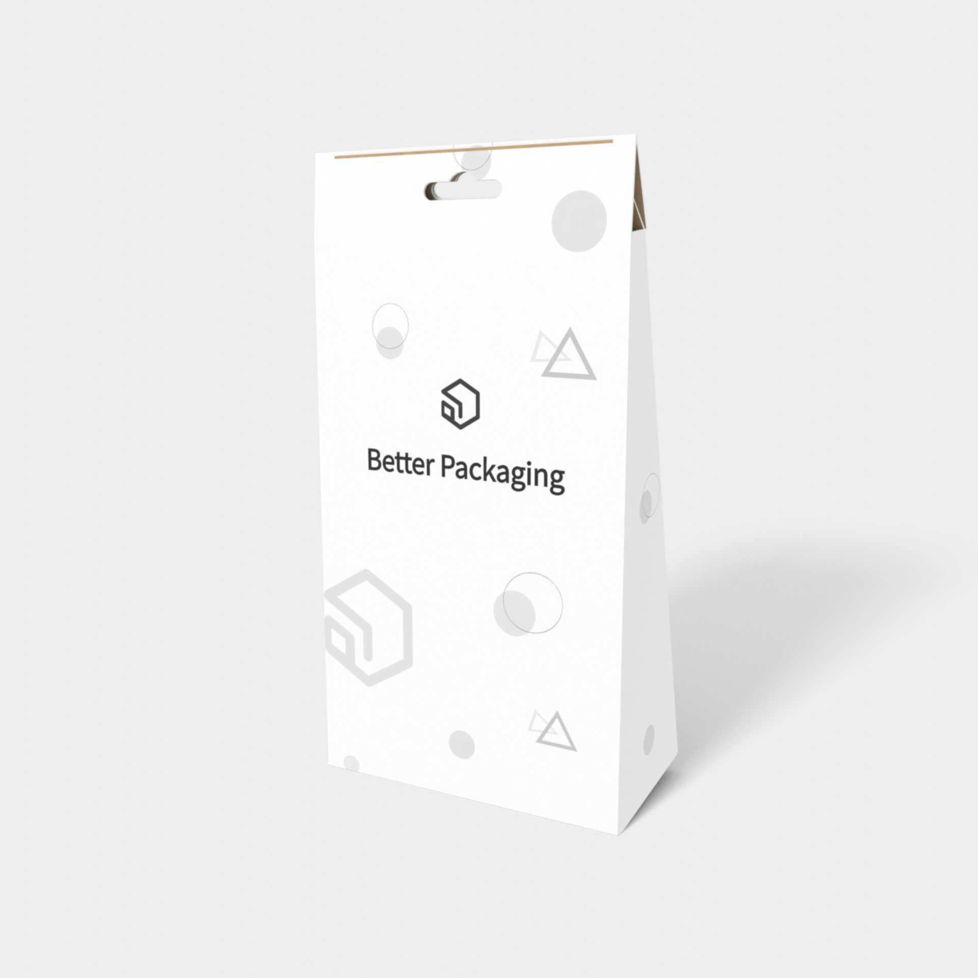Polygonal boxes triangle cone mockup 180280 Polygonal boxes triangle cone mockup 180280