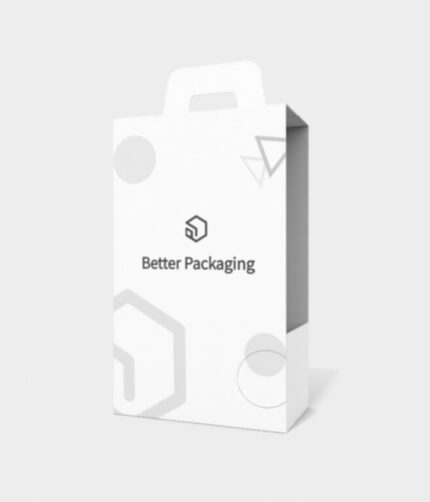 Polygonal boxes security buckles side mockup 181070