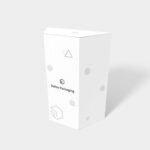 Polygonal boxes trapezoid swing top mockup 188010