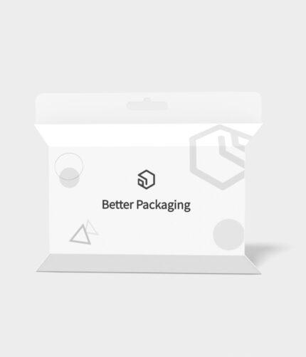 Polygonal boxes side hanging hexagonal mockup 188130
