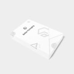 Envelopes/envelope sleeves apparel sleeve boxes zipper mockup 240111