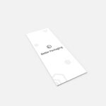 Brochure quadruple leaflets mockup