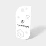 Polygon label mockup