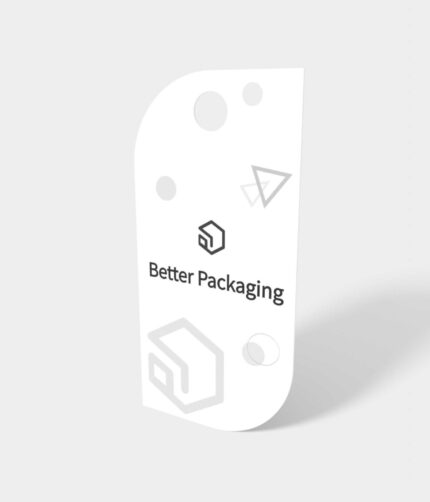 Polygon label mockup