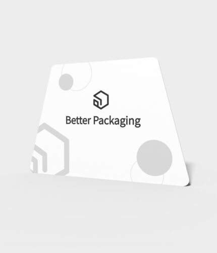 Trapezoidal card mockup