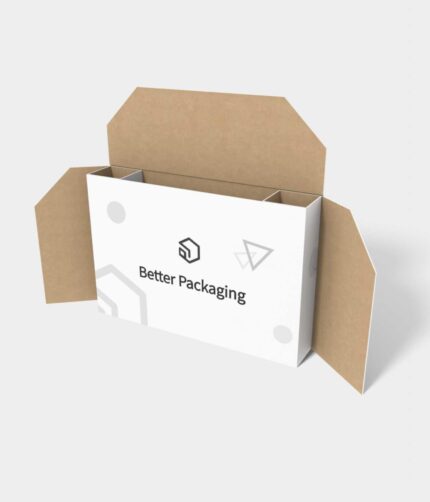 Tuck end folding inserts inserts/dividers mockup 310190