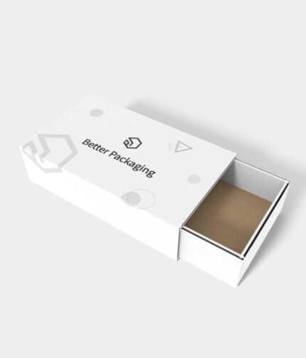 Sleeve drawer perfume box mockup