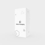 Tall box bottle box tuck front mockup 362111