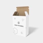 Pvc boxes reverse inserts diagonal buckle mockup 403010