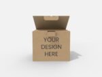 Packaging carton business material mockup 200330