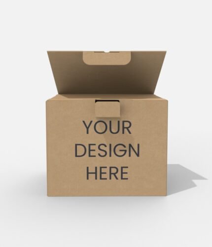 Packaging carton business material mockup 200330