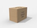 Folio handle carton mockup 200103