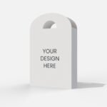 Paper bag with handle mockup 220015