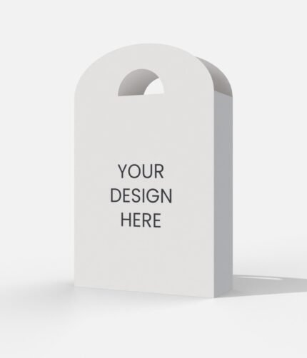 Paper bag with handle mockup 220015