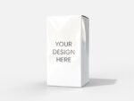 Cosmetic tuck end box mockup 605361