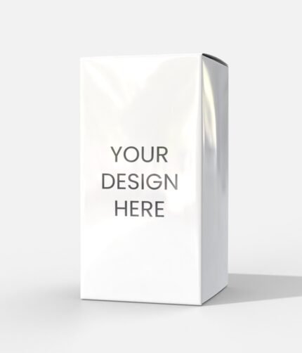 Cosmetic tuck end box mockup 605361