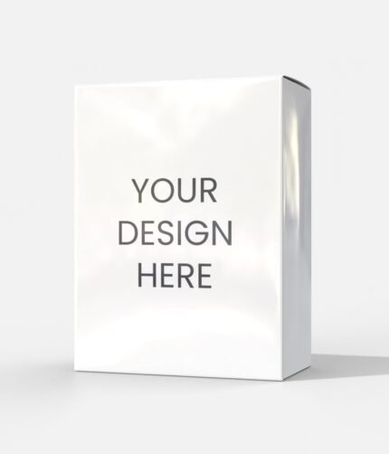 Cosmetic tuck end box mockup 605362