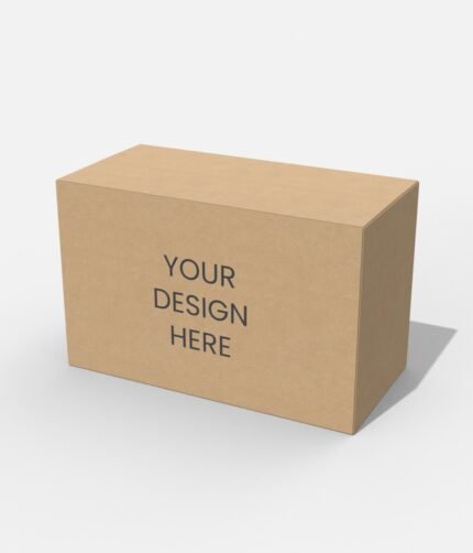 Shipping box for buffer mockup
