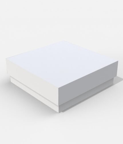 Square gift box mockup