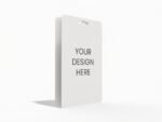 Rectangular hang tag mockup