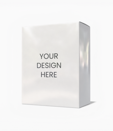 Cosmetic tuck end box mockup 512800