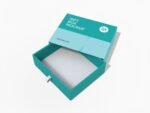 Custom rigid sliding drawer gift box mockup