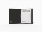 Portfolio folder mockup