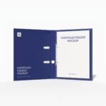 Portfolio folder mockup