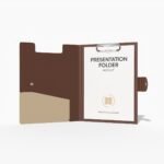Presentation folder mockup