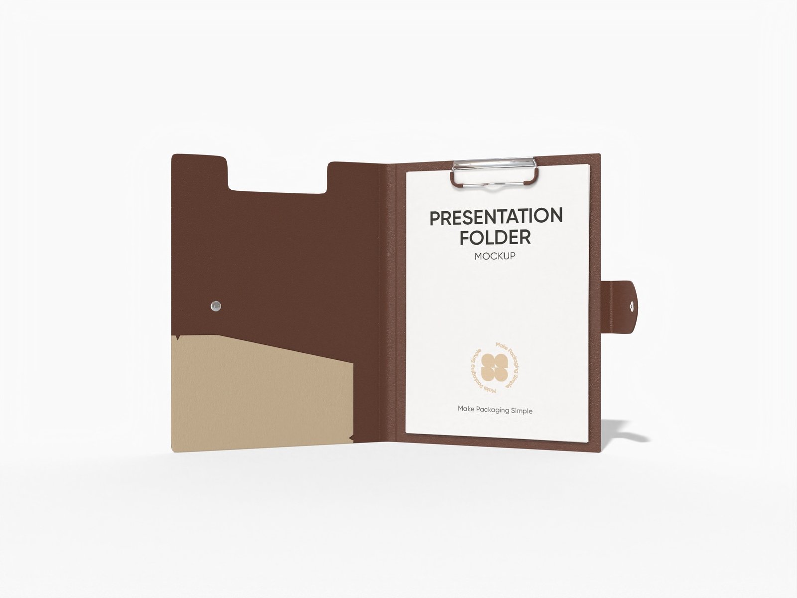 Presentation folder mockup Presentation folder mockup