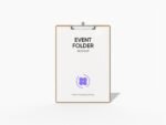 Event folder mockup