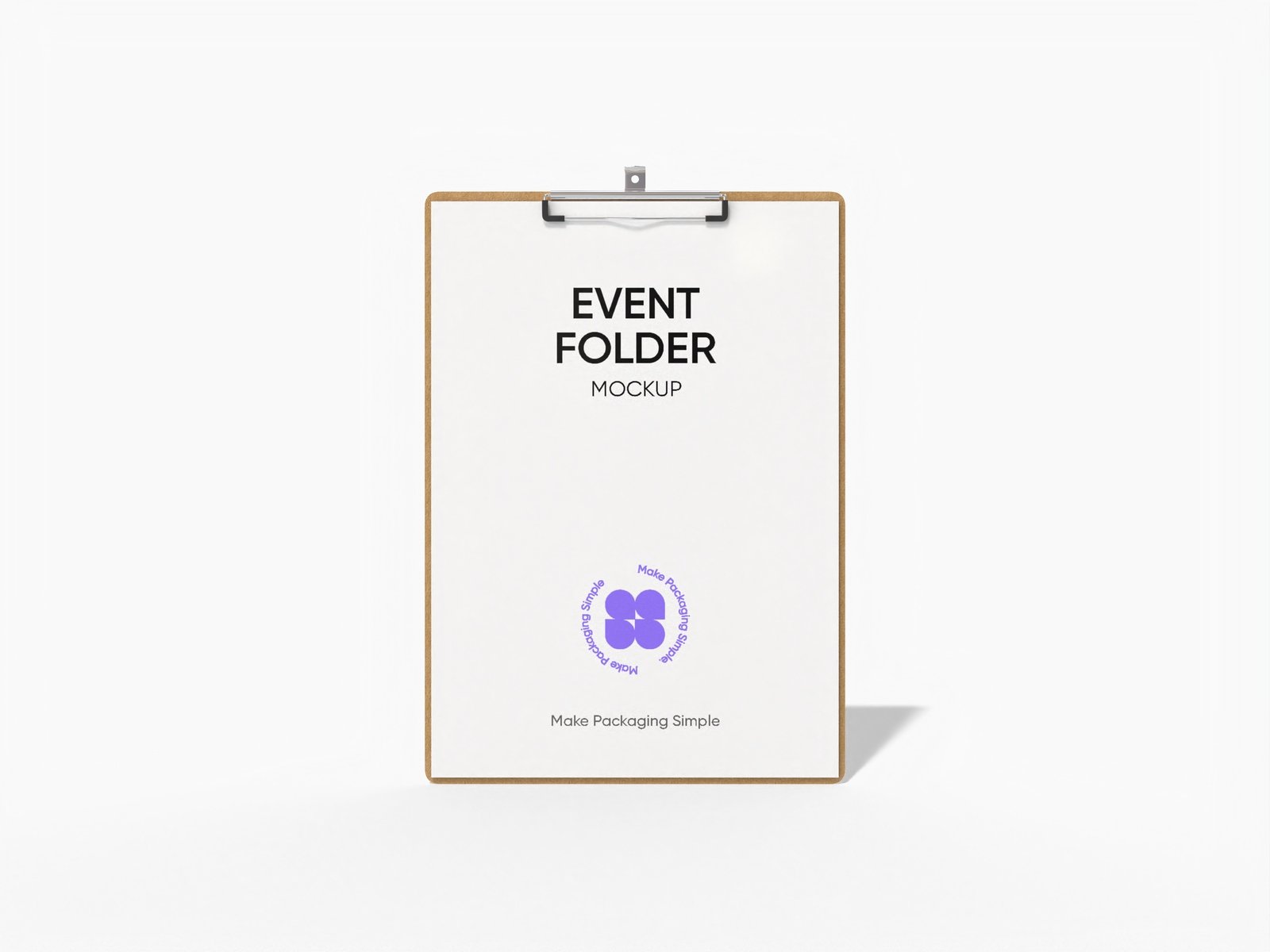 Event folder mockup Event folder mockup