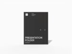 Presentation folder mockup