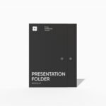 Presentation folder mockup
