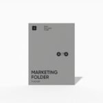Portfolio folder mockup