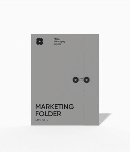 Portfolio folder mockup