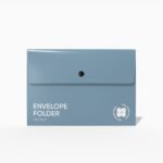 Envelope folder mockup