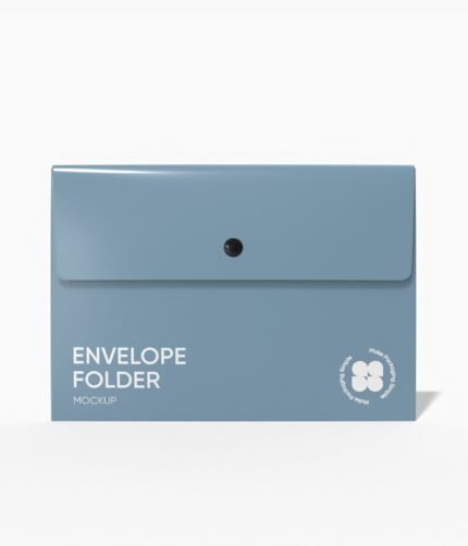 Envelope folder mockup