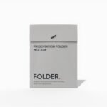 Presentation folder mockup