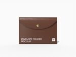 Envelope folder mockup