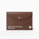Envelope folder mockup
