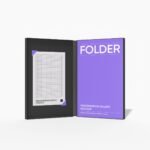 Presentation folder mockup