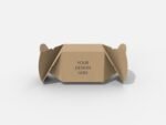 Sphere surprise gift box mockup