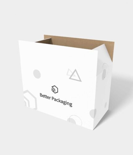 Cartons 0201 shipping paper box mockup