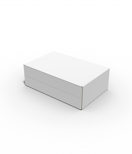 Double drawer tuck front box paper mockup 156060